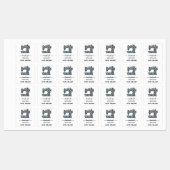 Custom Sewing Iron on label for handmade item ラベル (シート)