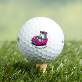 Custom Shark Vacation Golf Ball Gift - Shark Lover ゴルフボール (インサイチュ 木)
