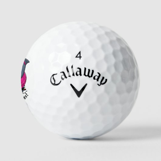 Custom Shark Vacation Golf Ball Gift - Shark Lover ゴルフボール (ロゴ)