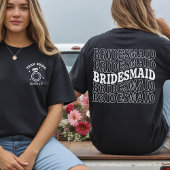 Custom Shirt Gift for Bridesmaids and Bride Tribe Tシャツ