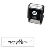 Custom signature modern script  セルフインキングスタンプ (インサイチュ)