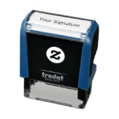 custom signature self-inking stamp セルフインキングスタンプ (商品)