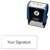 custom signature self-inking stamp セルフインキングスタンプ (インサイチュ)