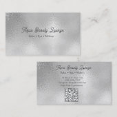 Custom Silver Salon | Beauty Spa 名刺 (正面/裏面)