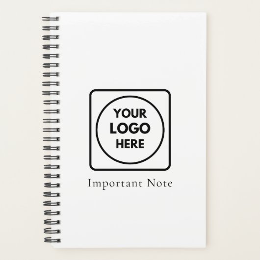 Custom Simple Logo Professional Planner プランナー手帳 (正面)