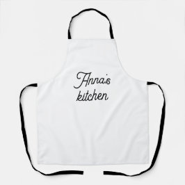 Custom Simple Text エプロン