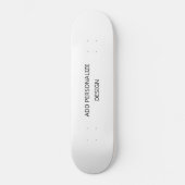 Custom Skateboard – Add Design, Photo,Artwork,Logo スケートボード (正面)
