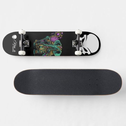 Custom Skateboard Deck - "Elephant Druid" スケートボード (横)