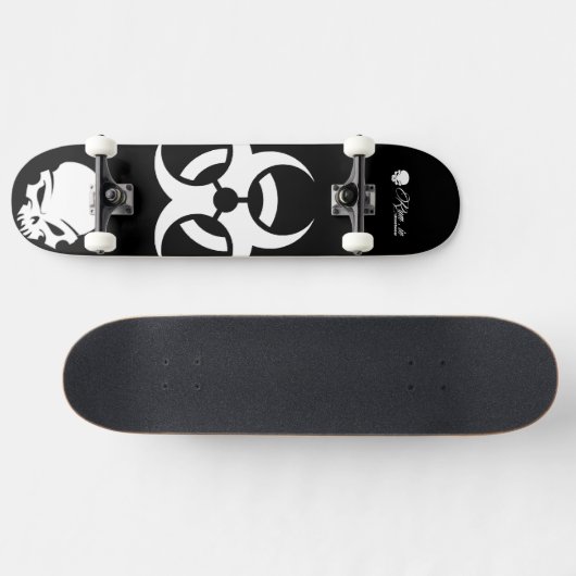 Custom Skateboard Deck - "Infectant" スケートボード (横)