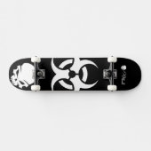 Custom Skateboard Deck - "Infectant" スケートボード (横)