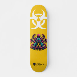 Custom Skateboard Deck - "Mutant Biohazard" スケートボード