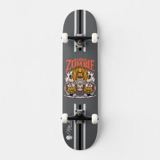 Custom Skateboard Deck - "Pumpkin Zombie"  スケートボード