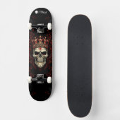 Custom Skateboard Deck - "Skull King" スケートボード (正面)
