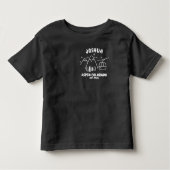 Custom Ski Trip Family Friends Group Matching トドラーTシャツ (正面)