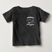 Custom Ski Trip Family Friends Group Matching ベビーTシャツ (正面)