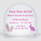 Custom Snow Globe (裏面)