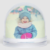 Custom Snow Globe Photo (正面)