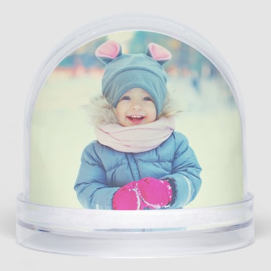 Custom Snow Globe Photo (正面)