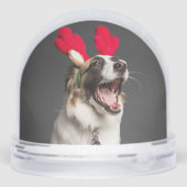 Custom Snow Globe with Your Dog’s Photo (裏面)