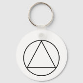 Custom “Sober Since” Keychain - Sobriety Date  キーホルダー (裏面)