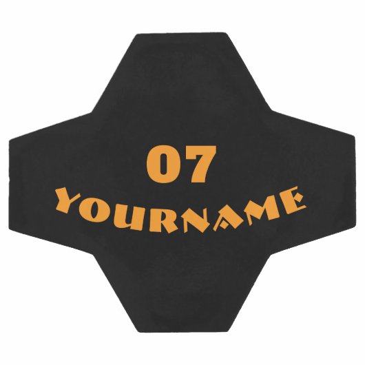 Custom Soccer Ball – Add Your Text Here サッカーボール (フラット)