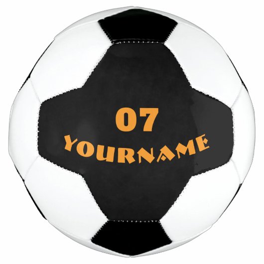Custom Soccer Ball – Add Your Text Here サッカーボール (正面)