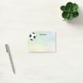custom soccer  ball post it note to personalize ポストイット (オフィス)