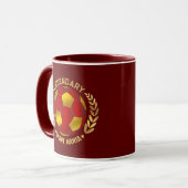 Custom  Soccer  Logo For Men マグカップ (正面左)