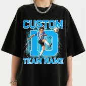 Custom Soccer player tee, personalized your number Tシャツ