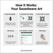 Custom Soundwave Song Code Mug-Personalized Voice  ビールジョッキ