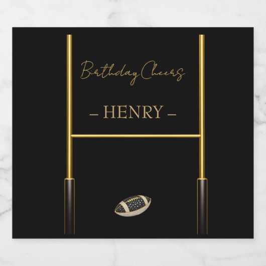 Custom Sparkling Wine Bottle Labels スパークリングワインラベル (シングルラベル)