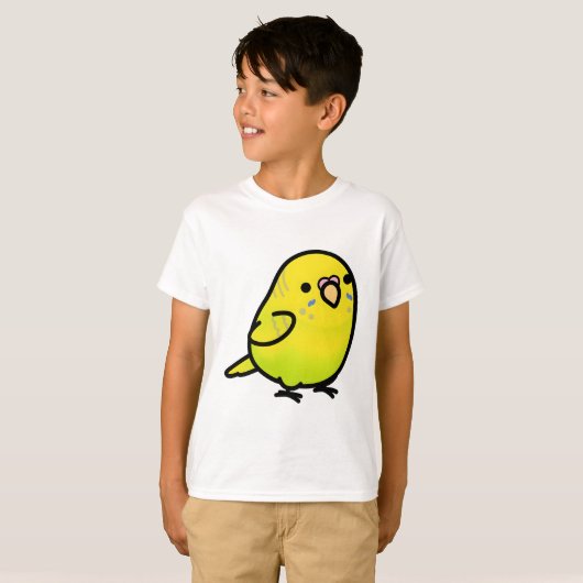 CUSTOM Sparky the Chubby Budgie Tシャツ (正面フル)