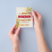 Custom Special Summer Limited Offer Flyer チラシ (手)