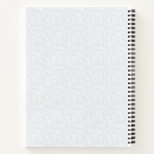Custom & Spiral Grid Notebooks ノートブック (裏面)