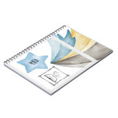 Custom Spiral Photo Notebook ノートブック (左側)