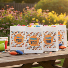 Custom Sports Balls Birthday Thank You Favor Bags フェイバーバッグ
