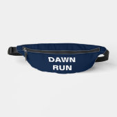 Custom sports fanny pack with motivational quote ファニーパック (正面)