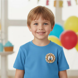 Custom Sports Theme Birthday Photo Button 缶バッジ