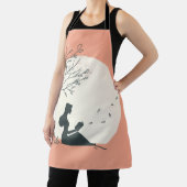 Custom Spring Aesthetic | Peaceful Girl Reading  エプロン (インサイチュ)