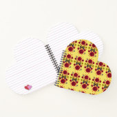 Custom Spring Butterfly Floral Gift  ノートブック (内部)