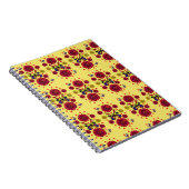 Custom Spring Butterfly Floral Gift  ノートブック (右側)