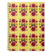 Custom Spring Butterfly Floral Gift  ノートブック (正面)