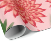 Custom Spring Flower Women's Day PatWrapping Paper ラッピングペーパー (ロールコーナー)