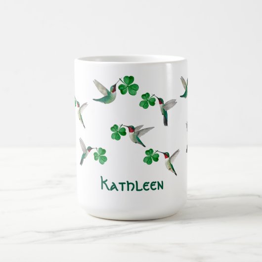 Custom St. Patrick's コーヒーマグカップ (中央)