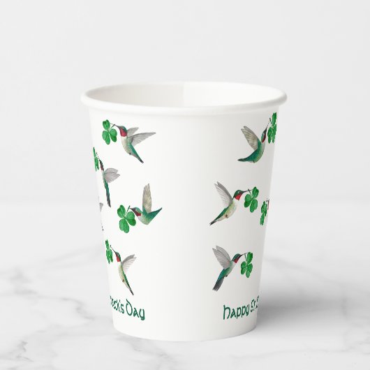 Custom St. Patrick's 紙コップ (左)