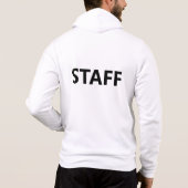 Custom STAFF  パーカ (裏面)