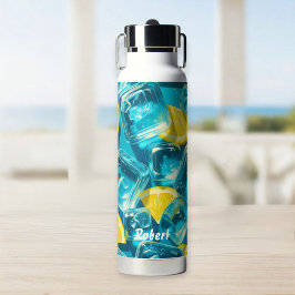 Custom Stainless Steel Water Bottle Ice Lemon  ウォーターボトル