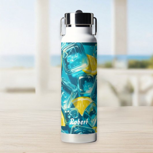 Custom Stainless Steel Water Bottle Ice Lemon  ウォーターボトル