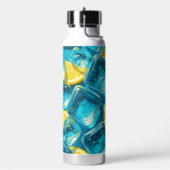 Custom Stainless Steel Water Bottle Ice Lemon  ウォーターボトル (左面)
