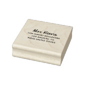 Custom Stamp | Personalized Address Stamp ラバースタンプ (スタンプ)